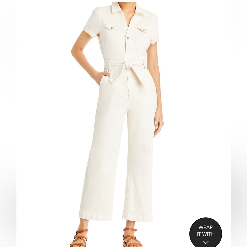Paige Anessa Belted Jumpsuit